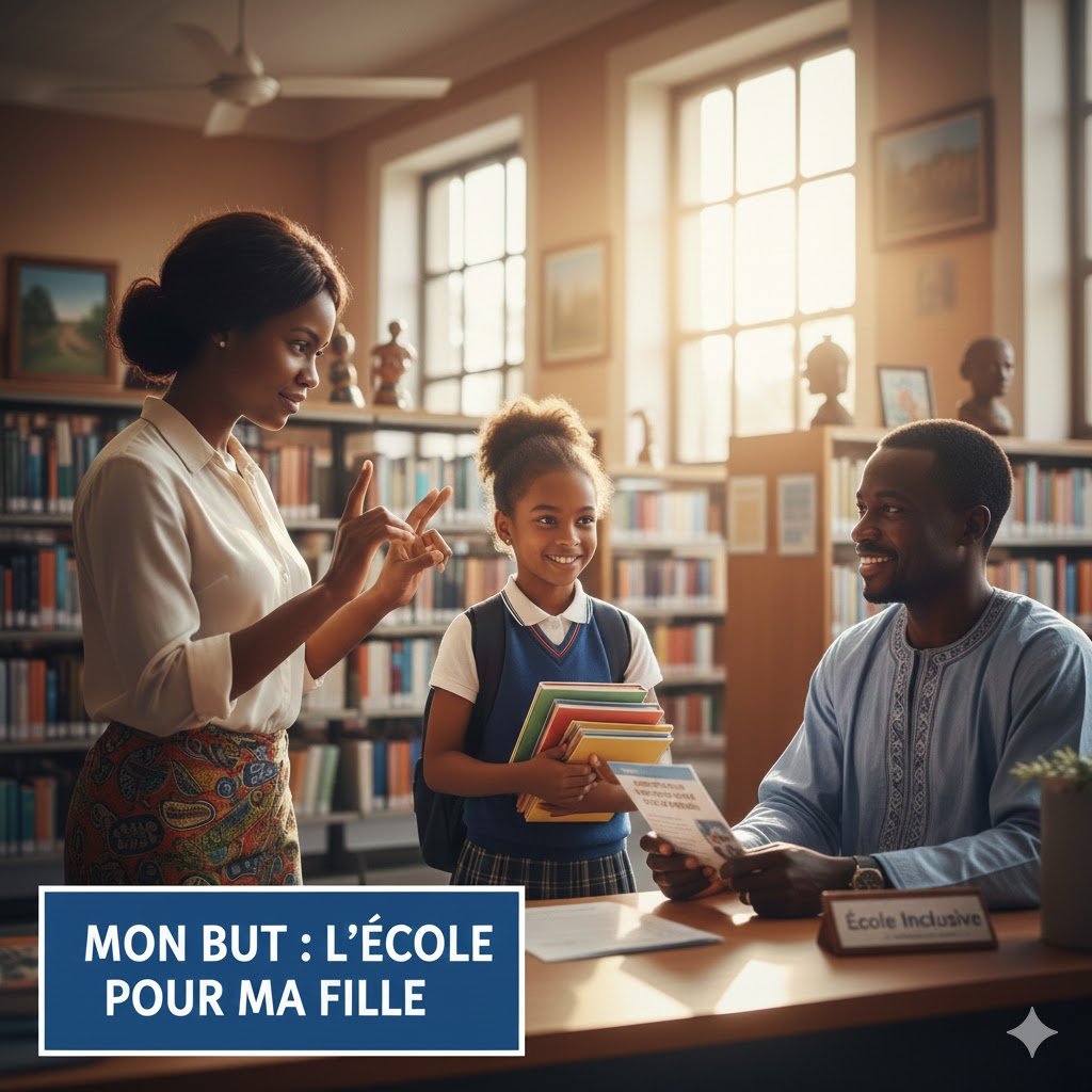 mère célibataire sourd